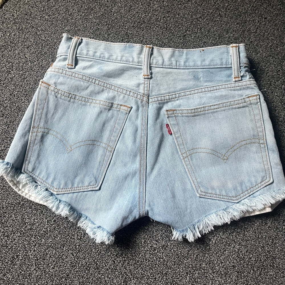 Urban Renewal Levi’s denim cutoff shorts